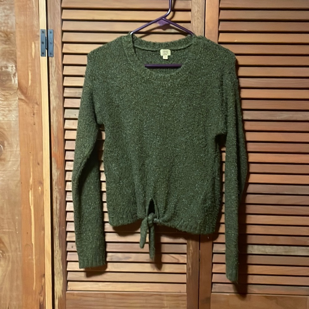 True Craft Hunter Green Knit